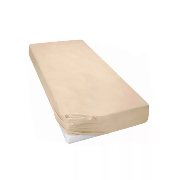 Vaganza Pamut strech lepedő 60x120-70x140cm - Tejeskávé