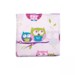 Vaganza Flanel Kifogó mintás 75x95cm - Bagoly