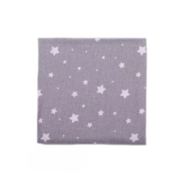 Vaganza Flanel Kifogó mintás 75x155cm – Szürke/Fehér Apró Csillag