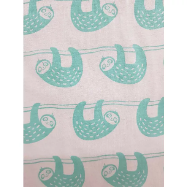 Vaganza Strech lepedő mintás 40x90cm - Lajhár