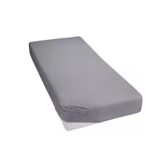 Vaganza Pamut strech lepedő 80x160 - Világos szürke