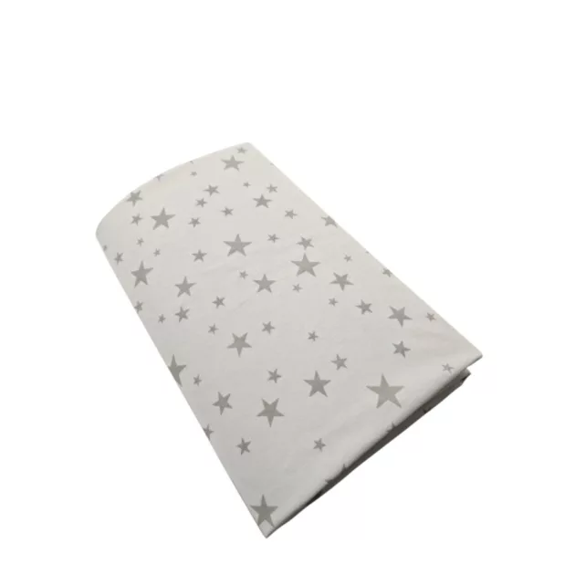 Vaganza Pamut strech lepedő 60x120-70x140cm - Szürke Csillagok