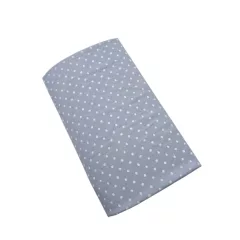   Vaganza Pamut strech lepedő 60x120-70x140cm - Világoskék Pöttyös