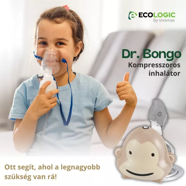 EcoLogic by Vivamax Kompresszoros inhalátor - Dr.Bongo