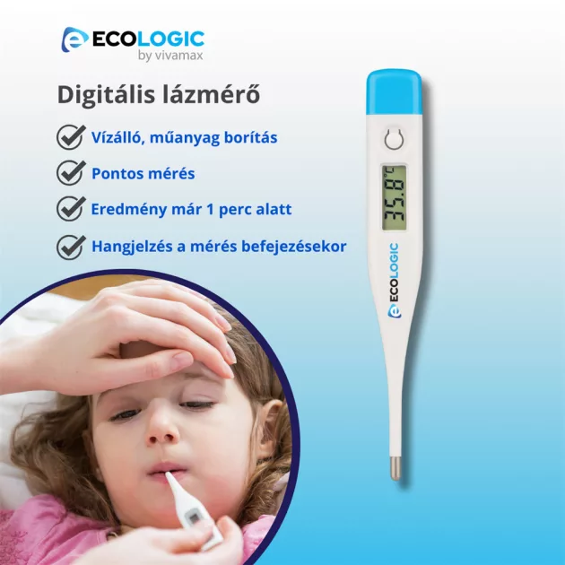 EcoLogic by Vivamax Digitális lázmérő