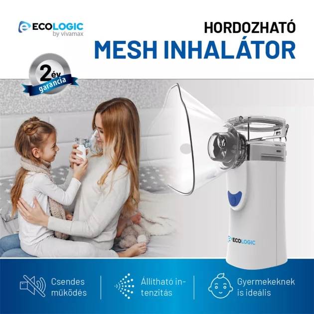 Vivamax Hordozható MESH inhalátor