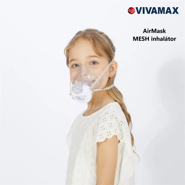 Vivamax Hordozható mesh inhalátor AiMesh technológiával (AirMask II)
