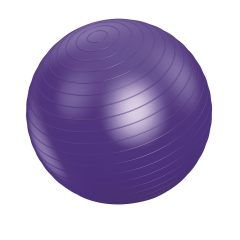 VivaFit Gimnasztikai labda 75 cm - lila