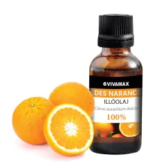 Vivamax Édes narancs 100%-os tisztaságú illóolaj (10 ml)