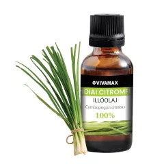   Vivamax Indiai citromfű 100%-os tisztaságú illóolaj (10 ml)