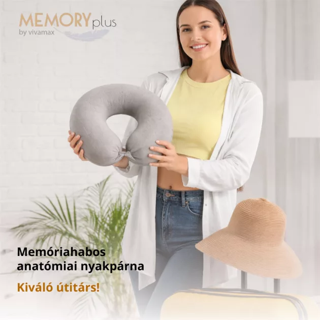 Vivamax Memóriahabos nyakpárna
