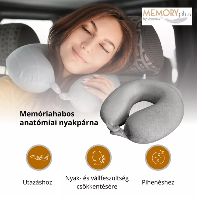 Vivamax Memóriahabos nyakpárna