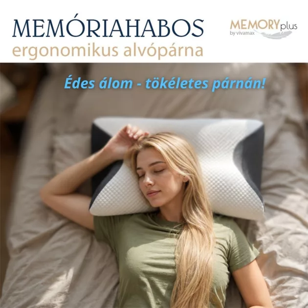 Vivamax Memóriahabos ergonomikus alvópárna 4 kényelmi zónával