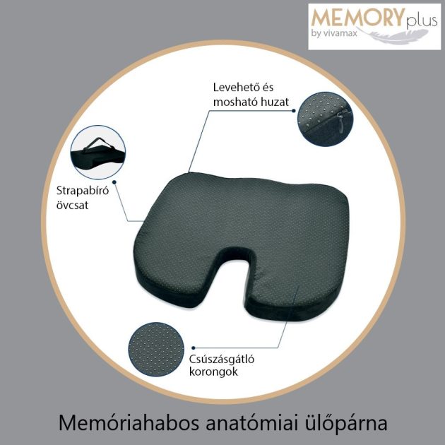 Vivamax Memóriahabos anatómiai ülőpárna