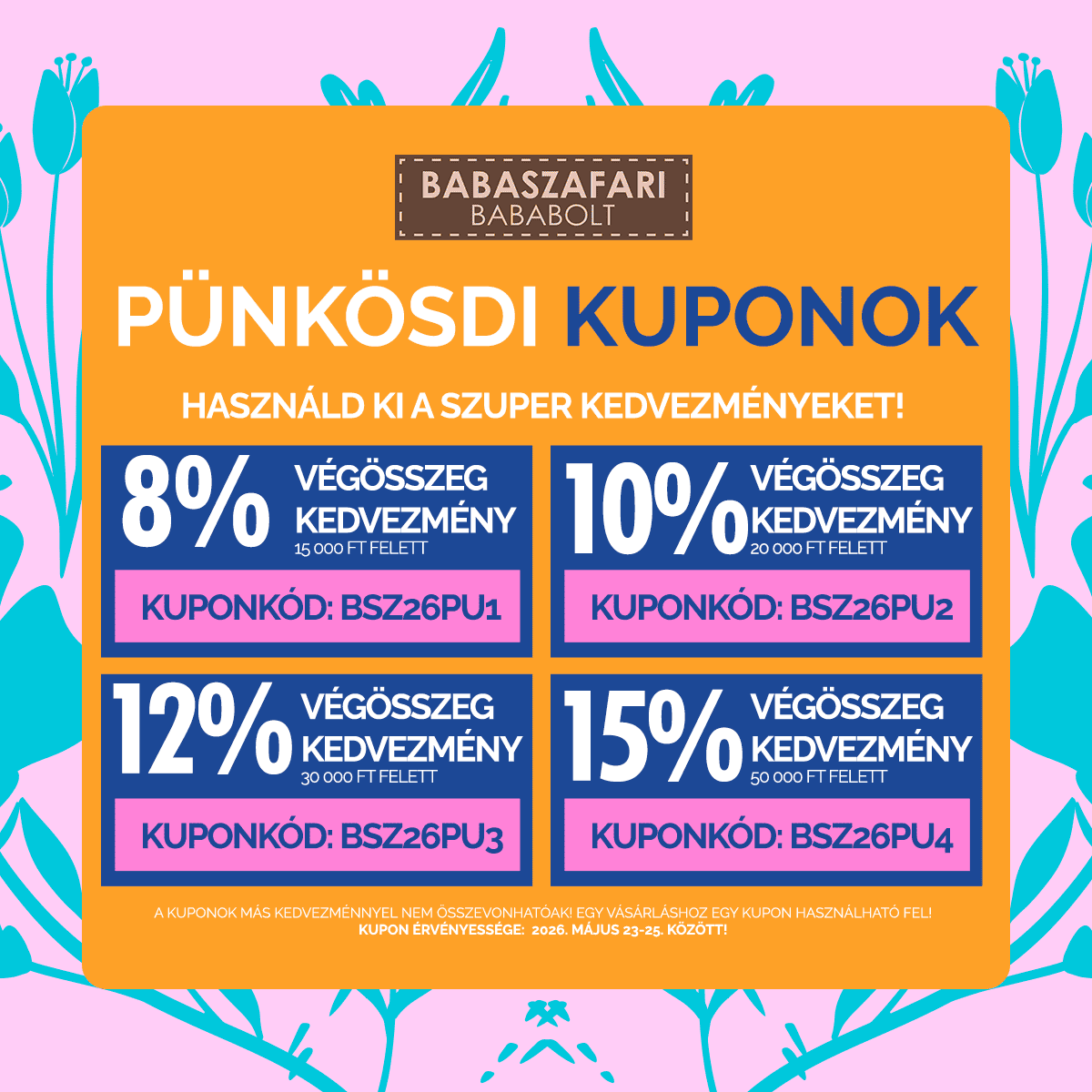 Pünkösdi akció