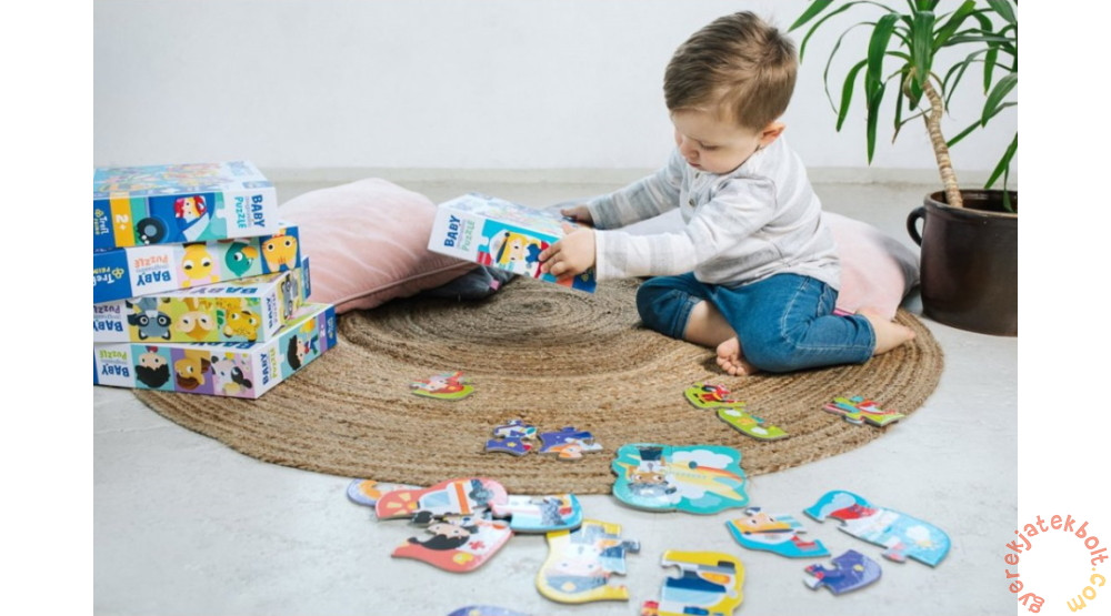 Trefl Puzzle-Baby progresszív-Szakmák és járművek