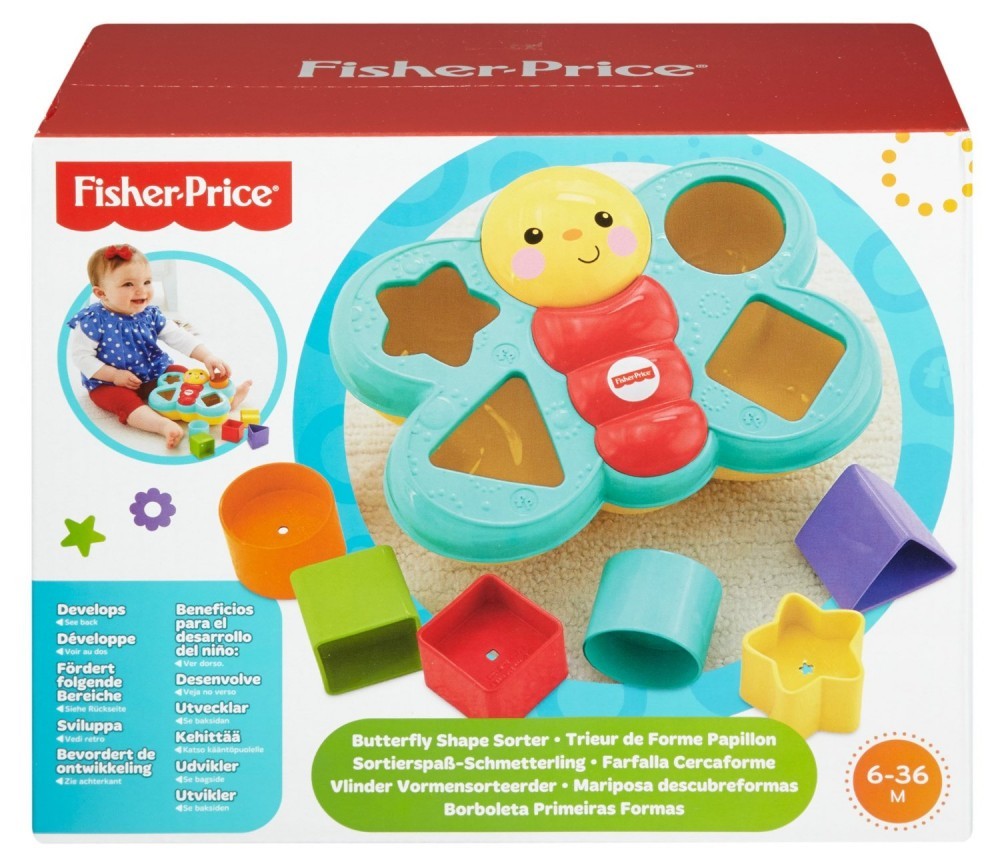 Fisher-Price pillangós formaválogató