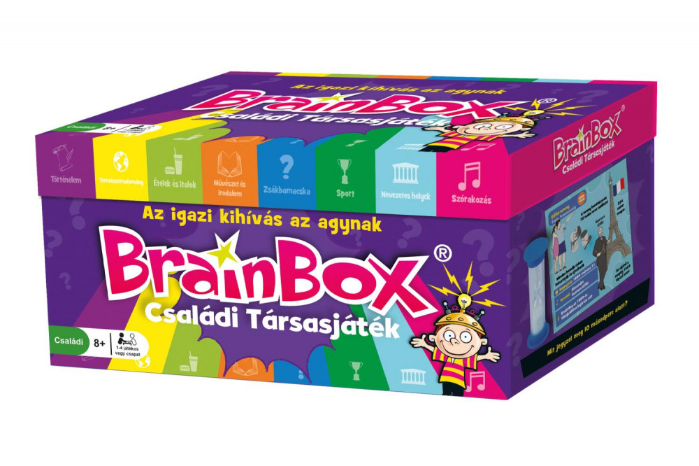 BrainBox quiz családi társas
